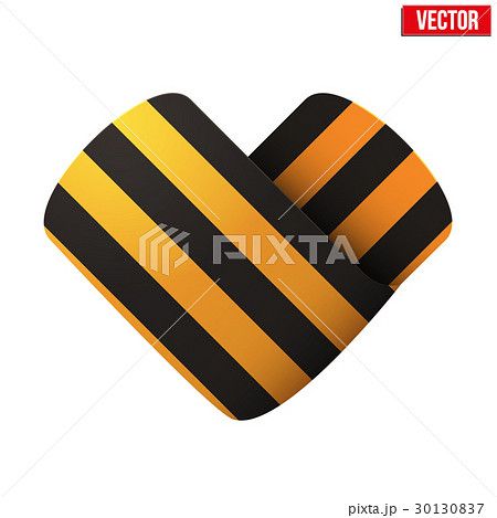 George Ribbon icon in the form of heart George Ribbon icon in the form of heart 30130837