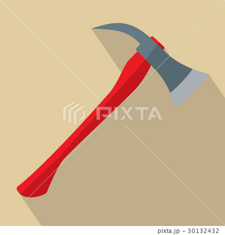 Firefighters Axe with red handle 30132432