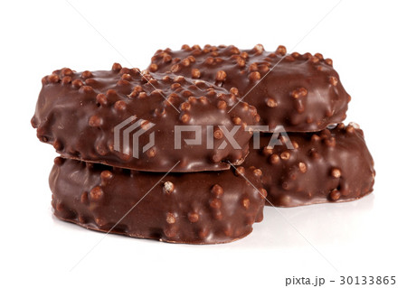 chocolate candy isolated on white background chocolate candy isolated on white background 30133865