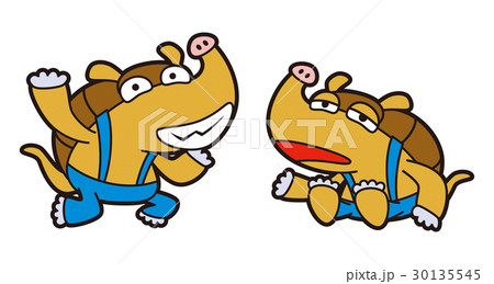 アルマジロのキャラクター、動物キャラクター 30135545