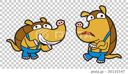 アルマジロのキャラクター、動物キャラクター 30135547