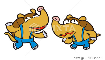 アルマジロのキャラクター、動物キャラクター 30135548