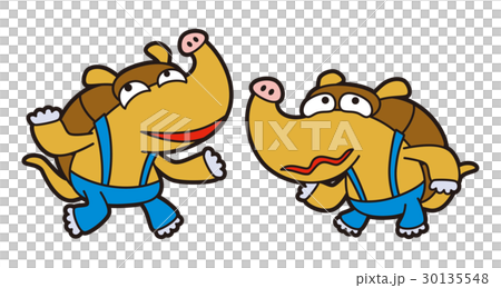 アルマジロのキャラクター、動物キャラクター 30135548