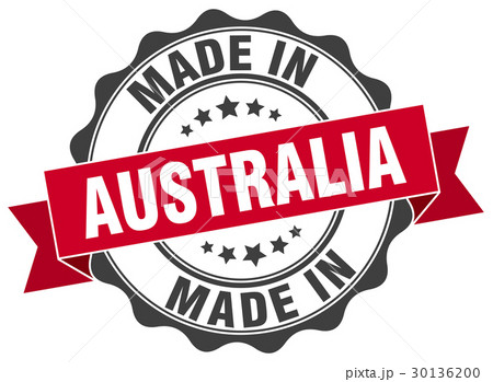 made in Australia round seal made in Australia round seal 30136200