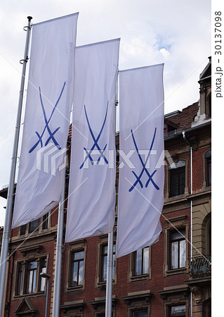 ドイツ、マイセン磁器博物館前 30137098