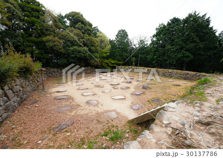 【日本100名城・特別史跡】安土城 天守台(天主台) 【日本100名城・特別史跡】安土城 天守台(天主台) 30137786