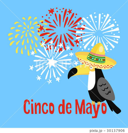 Mexican Cinco de Mayo greeting card, party 30137906