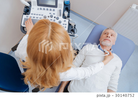 Proficient medic providing ultrasonic body 30140752