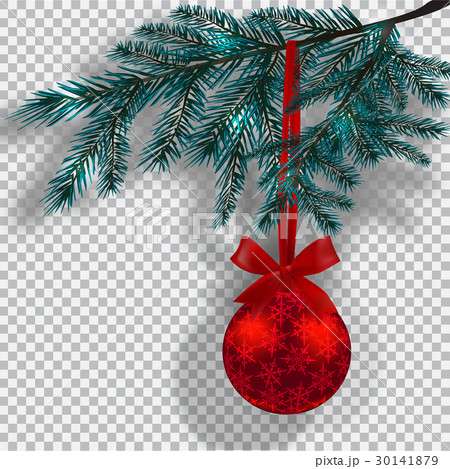 Blue Christmas tree branches on a checker Blue Christmas tree branches on a checker 30141879
