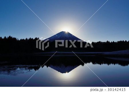 ダブルダイヤモンド富士 30142415