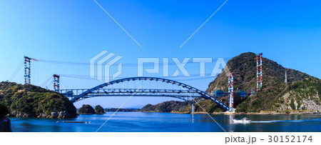 天門橋と新天門橋　天草五橋　一号橋 30152174