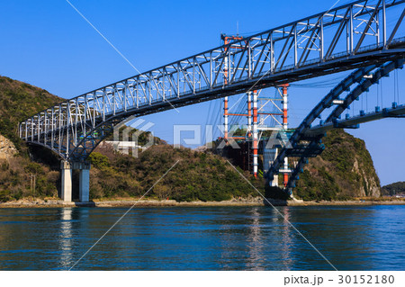 天門橋と新天門橋　天草五橋　一号橋 30152180