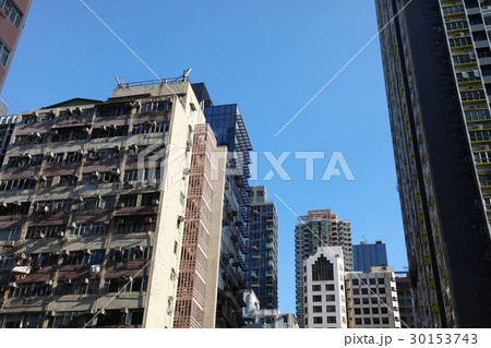 Hong Kong Island at the Wan Chai District. 30153743