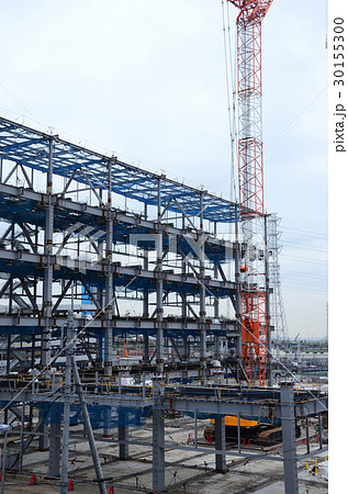 大規模物流倉庫工事現場 30155300