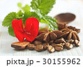 red flower mint leaf coffee anise food ingredients 30155962