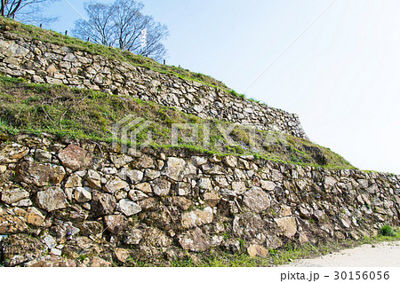 月山　富田城　石垣 30156056