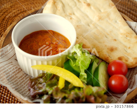 キーマカレーとナン キーマカレーとナン 30157866