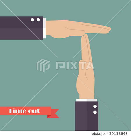 Timeout signal hand 30158643