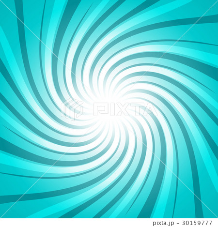 Twisted Green Star Burst Abstract Backgroundのイラスト素材