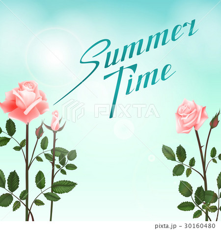 Greeting card with roses Greeting card with roses 30160480