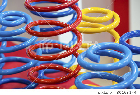 Multicolored metal of different sizes car springs Multicolored metal of different sizes car springs 30163144