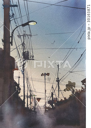 夕暮れ時 30163871