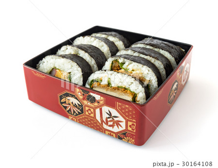 太巻き 和食 海苔巻き 豚カツ 揚げ物 お重 ツナサラダ 太巻き 和食 海苔巻き 豚カツ 揚げ物 お重 ツナサラダ 30164108