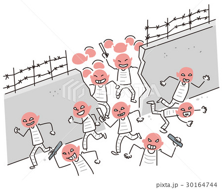 脱獄する囚人 30164744