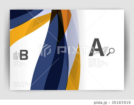 Wave design business brochure or annual report Wave design business brochure or annual report 30165919