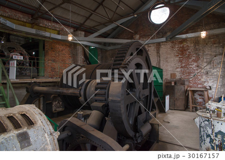 三池炭鉱万田坑　第二竪坑巻揚機室 30167157