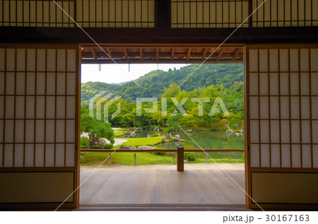 京都 天龍寺曹源池庭園 京都 天龍寺曹源池庭園 30167163