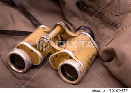 Old military binoculars 30169455
