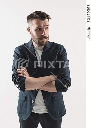 Portrait of stylish handsome young man Portrait of stylish handsome young man 30169568