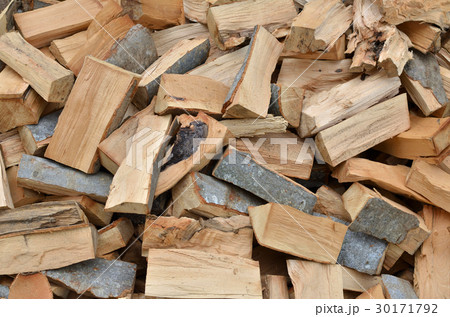 Pile of Logs as Background 30171792