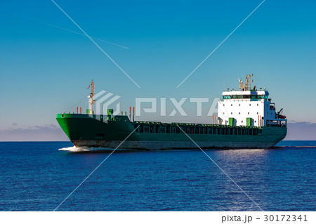 Green cargo ship Green cargo ship 30172341