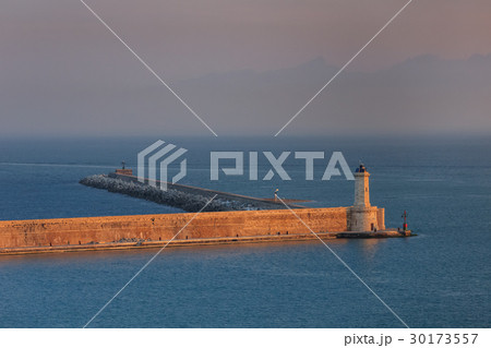 Lighthouse at the port of Livorno 30173557