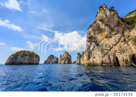 Faraglioni Cliffs, Capri, Italy. Faraglioni Cliffs, Capri, Italy. 30173559