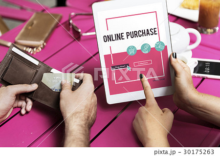 Online Shopping E-Commerce Purchase Market 30175263