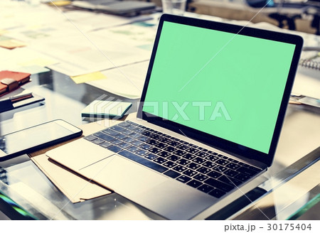 Laptop Notebook Meeting Conference Copy Space 30175404