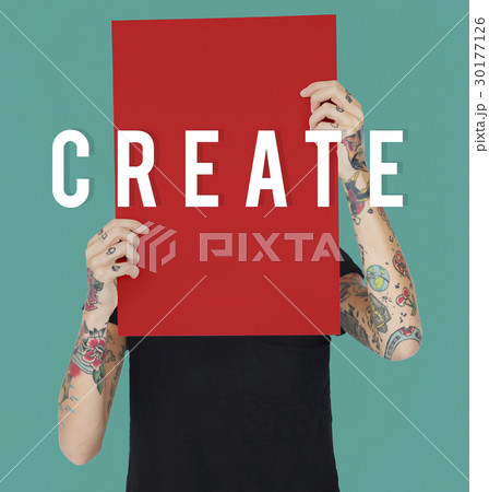 Create make something tattooed hands 30177126