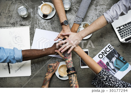 Collaboration Connection Team Brainstorming Unity 30177294