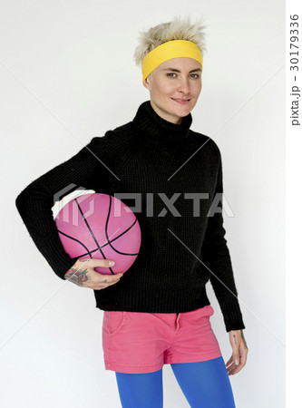 Studio People Shoot Portrait Isolated 30179336