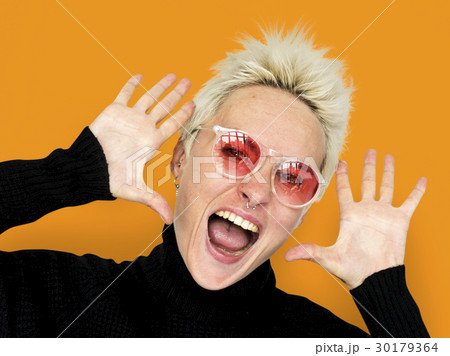 Funny Woman Fashion Style Concept 30179364