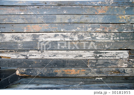 木の板　床材　壁材　ウッド　節　茶色　まだら 30181955