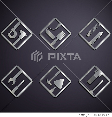 industrial tools. Stock illustration. 30184947