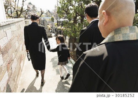 お墓参り 30185252