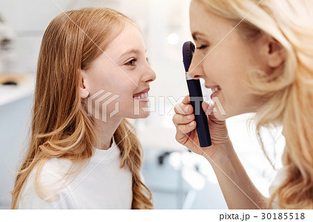 Scrupulous competent lady doing her job 30185518