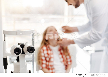 Wonderful young lady receiving medical treatment 30185633