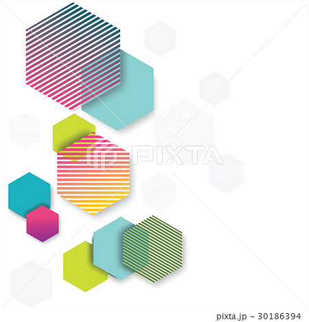 Abstract technology design with hexagons. Abstract technology design with hexagons. 30186394