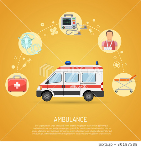 medical emergency ambulance concept 30187588
